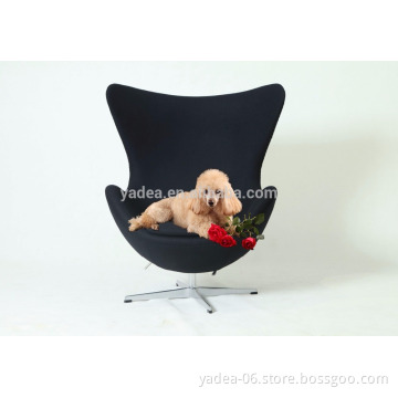 Alibaba wholesale Arne Jacobsen lounge furniture wool egg chair and stool reproduction